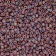 Miyuki rocailles 11/0 Transparant Matte Smoky Amethyst 11-142FR