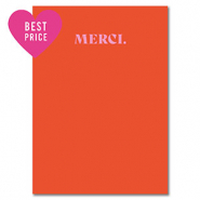 BY31&reg; Sieraden kaartjes "Merci" Red-light pink