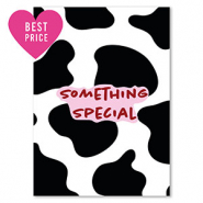 BY31® Sieraden kaartjes "Something special" Black-white-pink-burgundy red