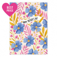 Sieraden kaartjes "Happy mother's day" Multicolor