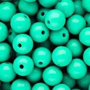 14 mm DQ acryl kralen shiny Cabbage 13-5714 TCX