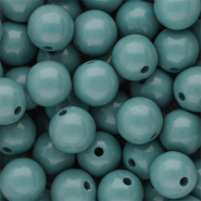 12 mm DQ acryl kralen shiny Cameo blue 15-4414 TCX