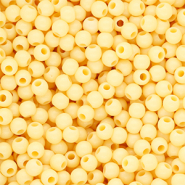 6 mm DQ acryl kralen shiny Pastel yellow 11-0616 TPG