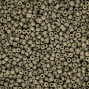 Glaskralen Rocailles 12/0 (2mm) Khaki