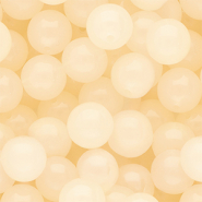 12 mm DQ&reg; acryl kralen shiny Light peach