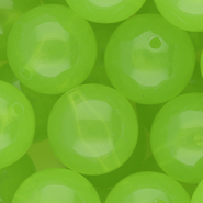 20 mm DQ&reg; acryl kralen shiny Light green