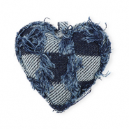 Statement hangers hart denim-look Dark denim blue