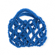 Handgemaakte gehaakte tasjes Dark blue