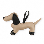 Statement hangers teckel Light brown-black
