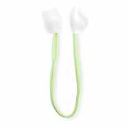 Statement hangers tulp shiny Light green- white