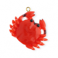 Statement hangers krab Red-black