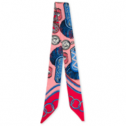 Bandana sjaal met patroon Red-pink-blue