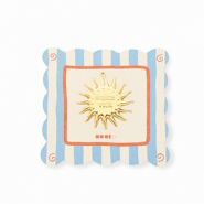 BY31® Eco-brass metaal bedels zon Dolce vita"" Gold