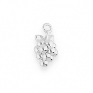 BY31® Eco-brass metaal bedels druiven Silver