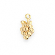 BY31® Eco-brass metaal bedels druiven Gold