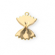 BY31® Eco-brass metaal bedels farfalle pasta Gold