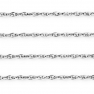 Roestvrij stalen (RVS) Stainless steel onderdelen jasseron twist Silver