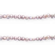Imperfecte zoetwaterparels nugget Seashell pink