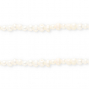 Imperfecte zoetwaterparels nugget Natural white