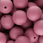 20 mm DQ Acryl kralen Plum