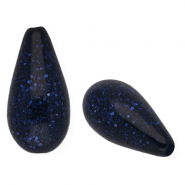Polaris Elements kralen druppel vorm Paipolas Midnight blue