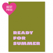 BY31® Sieraden kaartjes "Ready for summer" Green-purple