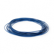 leer rond 1,5mm Dark blue