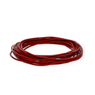 leer rond 2mm Red