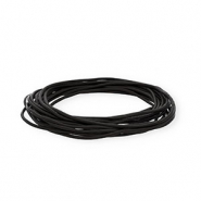 leer rond 2mm Black