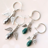 Inspiratiesets Engeltjes inspiratie met top facet kralen druppels!