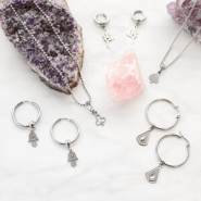 Inspiratiesets Oorbellen en kettingen met stainless steel onderdelen