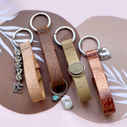 Inspiratiesets Sieraden inspiratie met nieuwe serie leren Cuoio sleutelhangers
