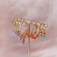 Inspiratiesets Oorbellen inspiratie met stainless steel creolen