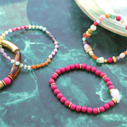 Inspiratiesets Laat je inspireren door acryl kralen in mooie herfst- en winterkleuren