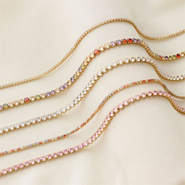 Inspiratiesets Zo presenteer je kant-en-klare rvs armbanden en kettingen met zirkonia