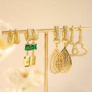 Inspiratiesets Zo personaliseer je brass TQ metaal oorbellen