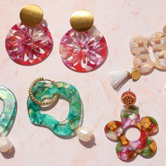 Inspiratiesets Inspiratie tijd met resin hangers eigen designs