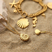 Nieuw Brand new! Roestvrij stalen bedels sealife 