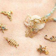 Inspiratiesets Creëer oceanische sieraden met brass TQ metaal bedels