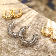 Inspiratiesets Creëer een statement collectie met roestvrij stalen oorbellen