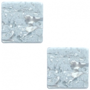 12 mm platte vierkante cabochon Polaris Elements  Bekijk ook onze 20 mm platte vierkante Polaris Elements cabochons
