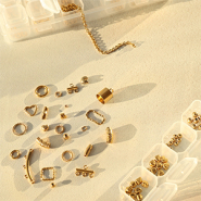 Inspiratiesets Eindeloos sieraden ontwerpen met roestvrij stalen onderdelen