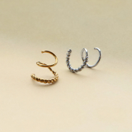 Inspiratiesets Inspiratie tijd met BY31® spiraal oorbellen en earcuffs met oogje(s)