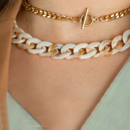 New trend items: Acrylic chains