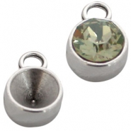 Metalen kralen DQ antiek zilver Settings DQ metaal antiek zilver 