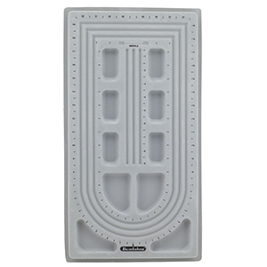 Beadalon sieraden rijgbord Grey