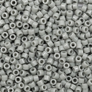 Miyuki kralen delica's 11/0 Opaque grey