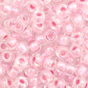 Miyuki rocailles 6/0 Pearlized effect pink 6-4607