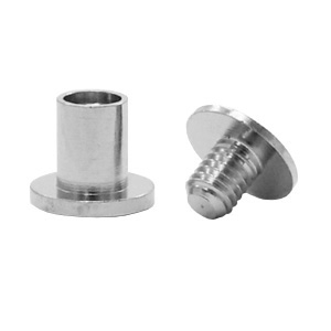 Onderdelen DQ metaal Snap Rivets Antiek zilver