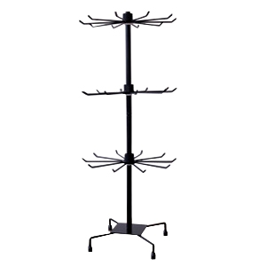 Sieraad display metaal 3-layer Black